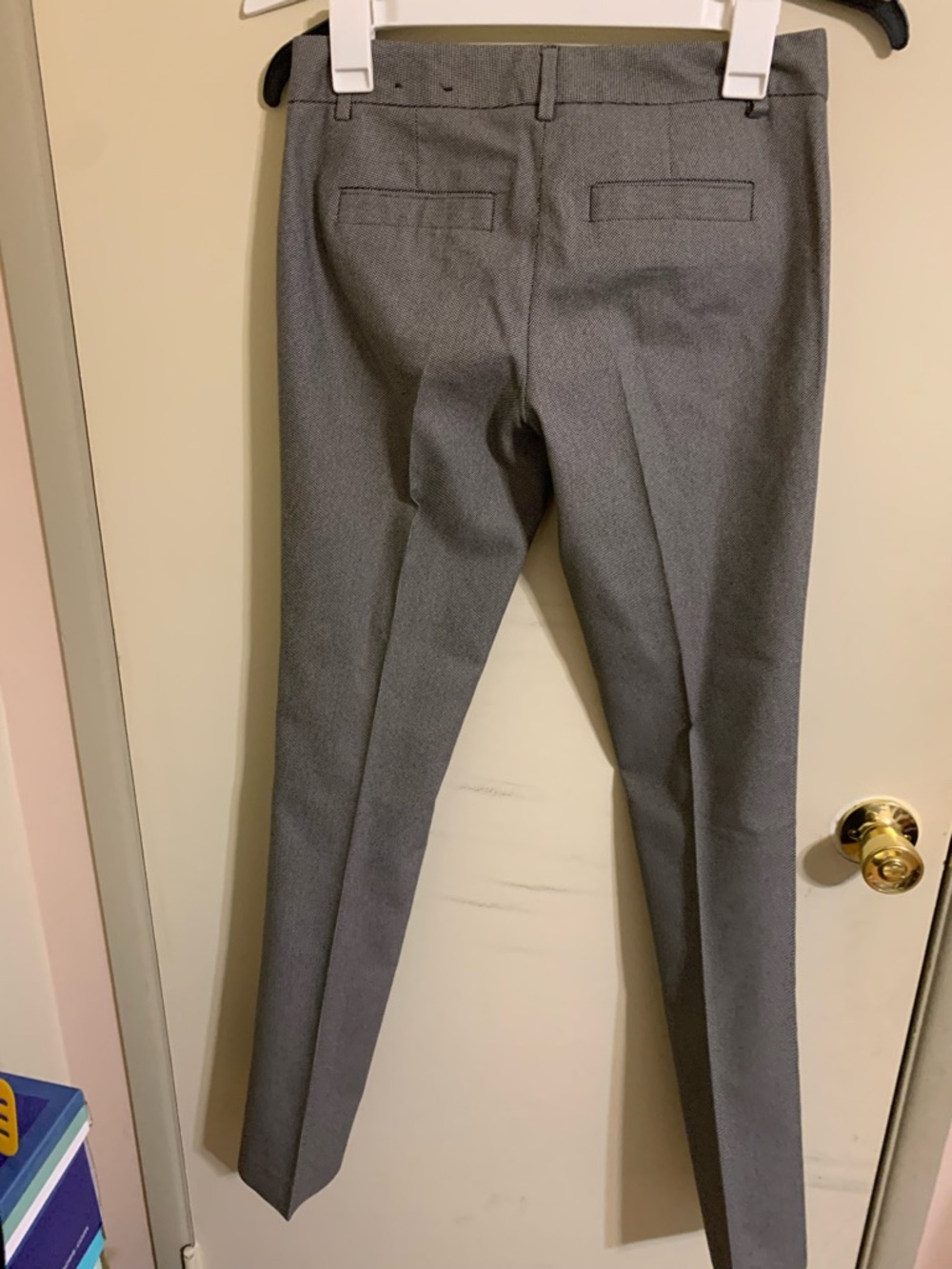 Express Gray Boot Cut Dress Pants